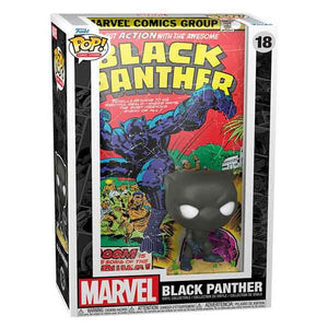 Marvel Comics - Black Panther Pop! Comic Cover Deluxe Vinyl Figure