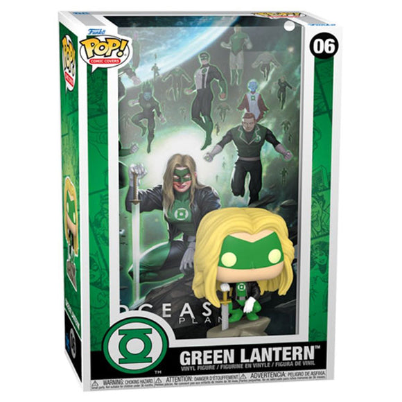 Green Lantern (Comics) - Green Lantern DCeased Pop! Comic Cover Deluxe Vinyl Figure