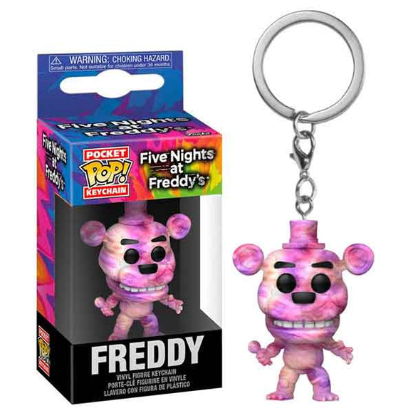 Five Nights at Freddy's - Freddy Tie Dye Pocket Pop! Keychain