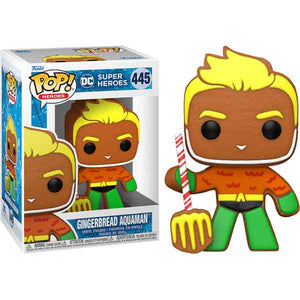 DC Comics - Gingerbread Aquaman Pop! Vinyl Figure