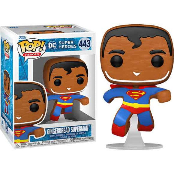 DC Comics - Gingerbread Superman Pop! Vinyl Figure