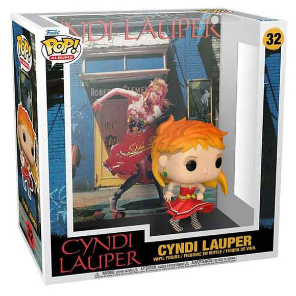 Cyndi Lauper - She's So Unusual Pop! Album Cover Deluxe Vinyl Figure