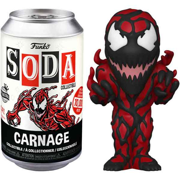 Marvel Comics - Carnage  US Exclusive Vinyl Figure in Soda Can