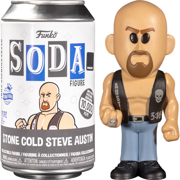 WWE (Wrestling) - Stone Cold Steve Austin 3:16 Vinyl Figure in Soda Can