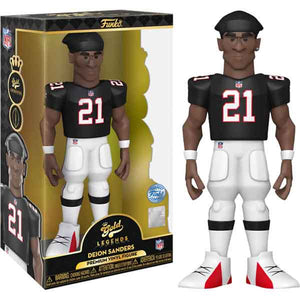 NFL (American Football): Falcons - Deion Sanders US Exclusive 12" Vinyl Gold Figure