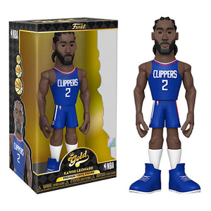 NBA: L.A. Clippers - Kawhi Leonard 12" Vinyl Gold Figure