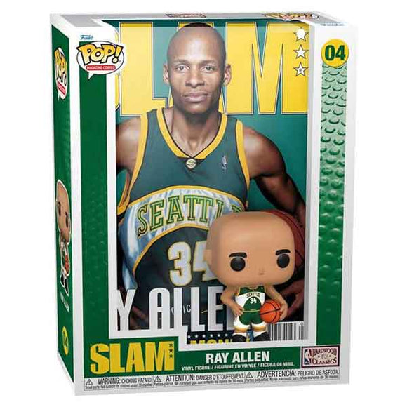 NBA (Basketball): SLAM - Ray Allen Pop! Magazine Cover Deluxe Vinyl Figure