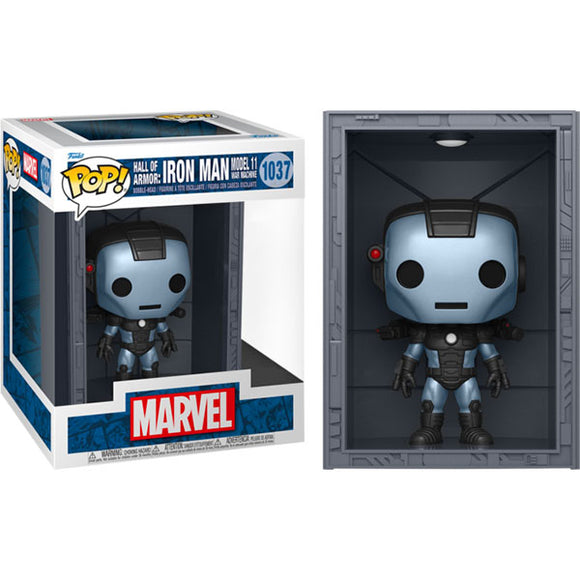 Marvel Comics - Hall of Armor: Iron Man Model 11 War Machine Metallic Pop! Deluxe Vinyl Figure