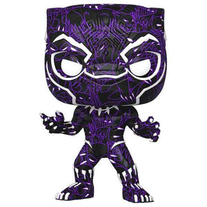 Black Panther (2018) - Black Panther (Artist) US Exclusive Pop! Vinyl Figure with Protector