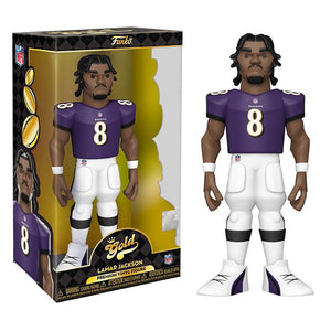 NFL: Baltimore Ravens - Lamar Jackson 12" Vinyl Gold Figure