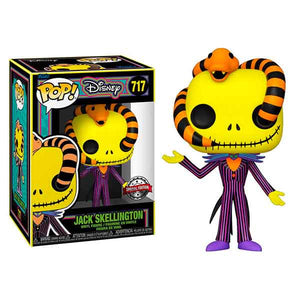 The Nightmare Before Christmas - Jack with Snake Black Light US Exclusive Pop! Vinyl Figure