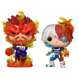 My Hero Academia - Endeavor & Todoroki Pop! Vinyl Figures - Set of 2