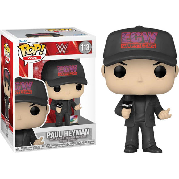 WWE (Wrestling) - Paul Heyman US Exclusive Pop! Vinyl Figure