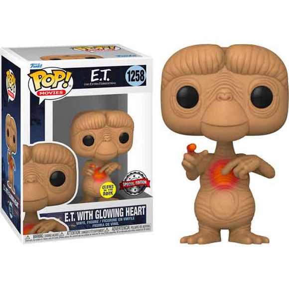 E.T. the Extra-Terrestrial - E.T. Glow Heart US Exclusive Pop! Vinyl Figure