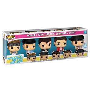 New Kids on the Block - Donnie, Joey, Jordan, Jonathan & Danny Pop! Vinyl Figures - Set of 5