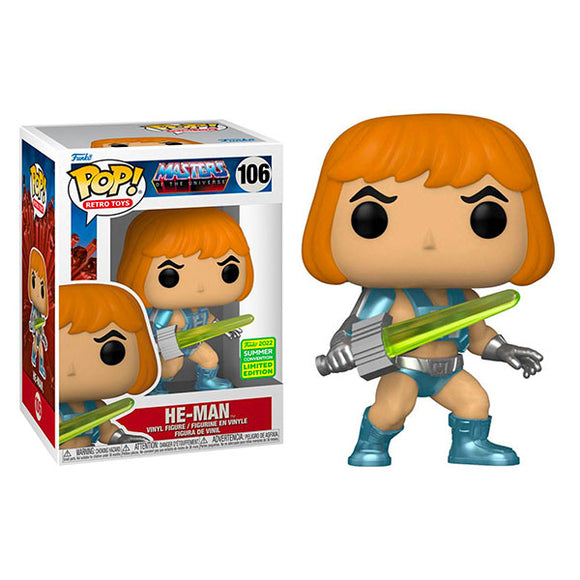 Masters of the Universe - He-Man Laser Power SDCC 2022 Exclusive Pop! Vinyl Figure