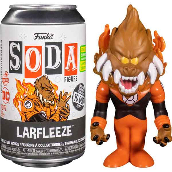 DC Comics - Larfleeze  SDCC 2022 Exclusive Vinyl Figure in Soda Can