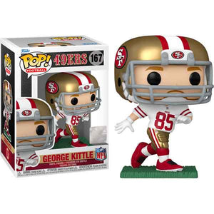 NFL (American Football): 49ers - George Kittle (White) Pop! Vinyl Figure