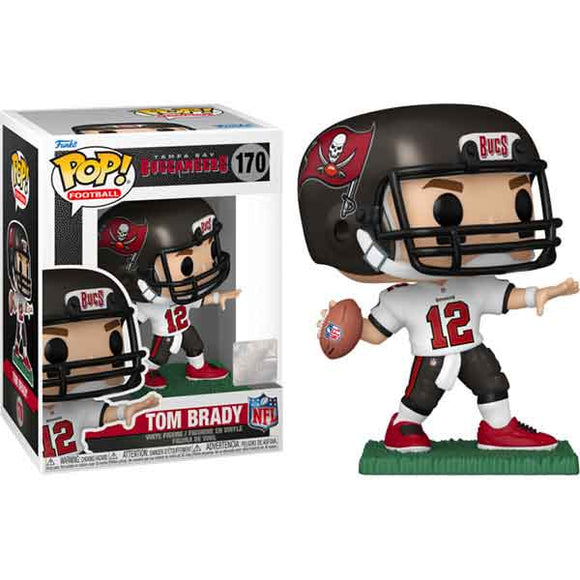 NFL (American Football): Buccaneers - Tom Brady (Away) Pop! Vinyl Figure