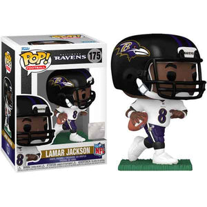 NFL (American Football): Ravens - Lamar Jackson (Away) Pop! Vinyl Figure