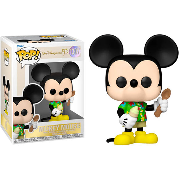 Disney World 50th Anniversary - Aloha Mickey Pop! Vinyl Figure