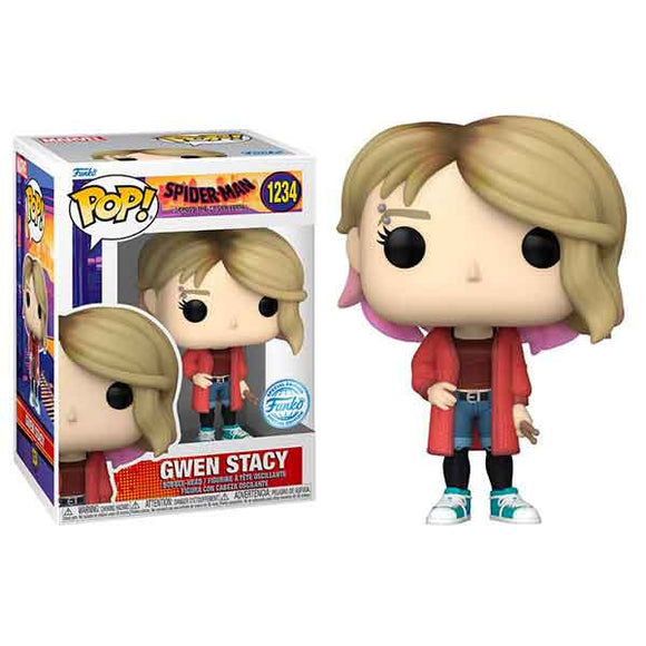 Spider-Man: Across the Spider-Verse - Gwen Stacy US Exclusive Pop! Vinyl Figure