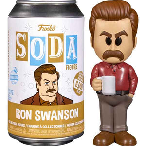 Parks and Recreation - Ron Swanson Vinyl Figure in Soda Can