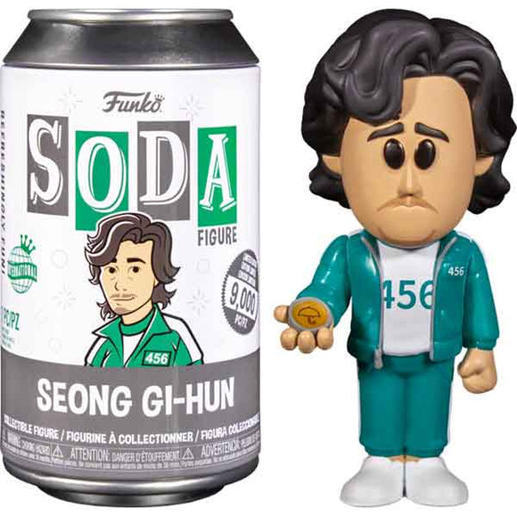 Squid Game - Seong Gi-Hun Vinyl Figure in Soda Can