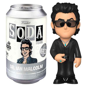 Jurassic Park - Ian Malcolm Vinyl Figure in Soda Can