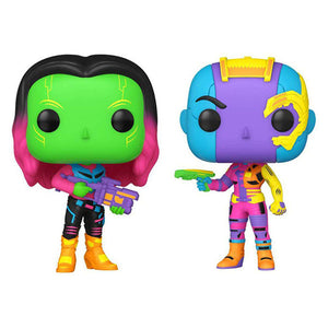 Guardians of the Galaxy: Vol. 2 - Gamora & Nebula Black Light Pop! Vinyl Figures - Set of 2