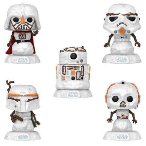 Star Wars - Snowman US Exclusive Pop! Vinyl Figures - Set of 5