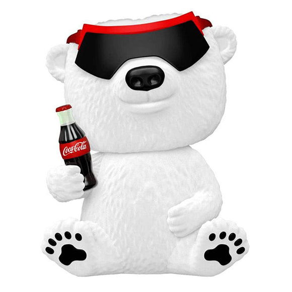 Coca Cola - 90's Polar Bear Flocked US Exclusive Pop! Vinyl Figure