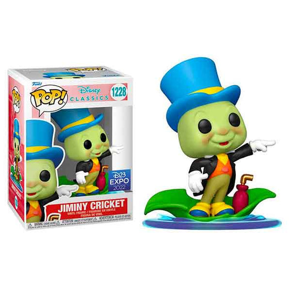 Disney Classics - Jiminy on Leaf D23 US Exclusive Pop! Vinyl Figure