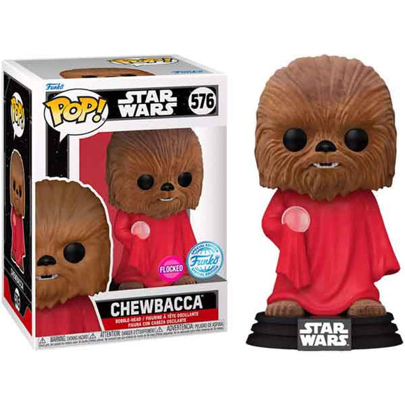 Star Wars - Chewbacca with Robe Flocked US Exclusive Pop! Vinyl Figure