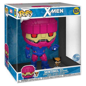 X-Men (Comics) - Sentinel with Wolverine 10" Pop! Vinyl Figure