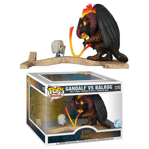The Lord of the Rings - Gandalf vs Balrog US Exclusive Pop! Moment Vinyl Figure Set