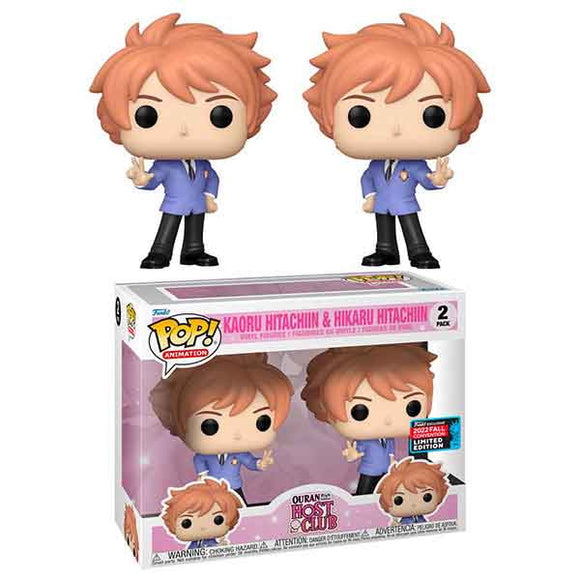 Ouran High School Host Club - Kaoru & Hikaru Hitachiin NYCC 2022 Pop! Vinyl Figures - Set of 2