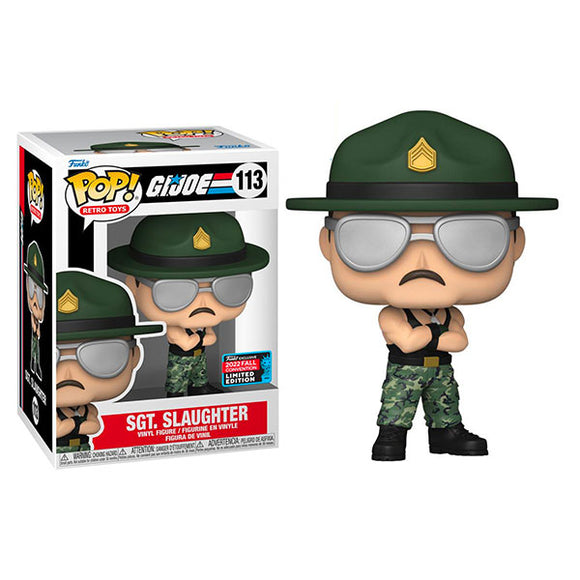 G.I. Joe - Sergeant Slaughter NYCC 2022 US Exclusive Pop! Vinyl Figure