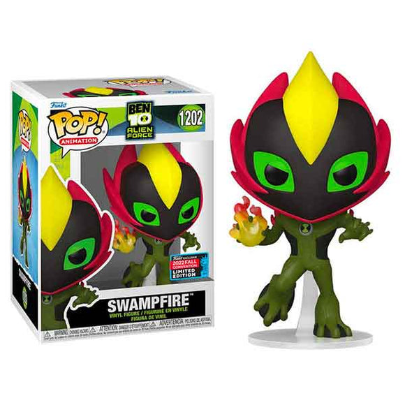 Ben 10: Alien Force - Swampfire NYCC 2022 US Exclusive Pop! Vinyl Figure