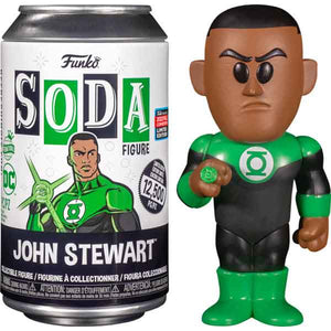 DC Comics - John Stewart Green Lantern with Chase NYCC 2022 Vinyl Figure in Soda Can