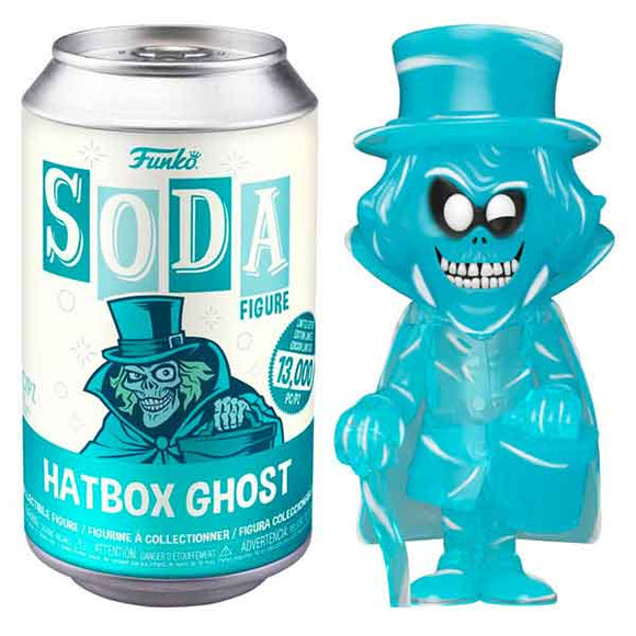 Haunted Mansion - Hatbox Ghost Vinyl Figure in Soda Can