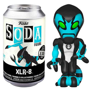 Ben 10 - XLR-8 Vinyl Figure in Soda Can