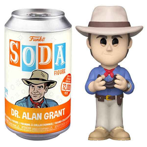 Jurassic Park - Alan Grant Vinyl Figure in Soda Can