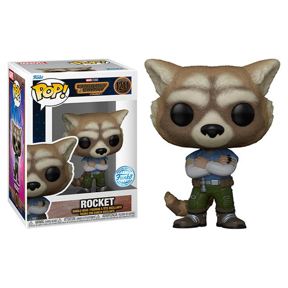 Guardians of the Galaxy: Vol. 3 - Rocket US Exclusive Pop! Vinyl Figure