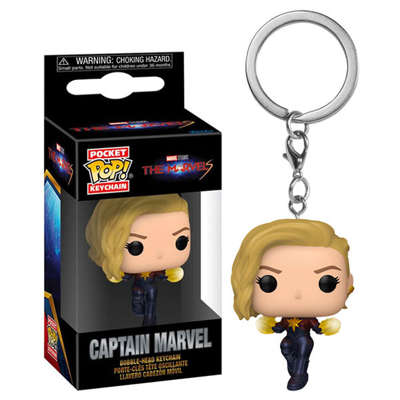 The Marvels (2023) - Captain Marvel Pop! Keychain