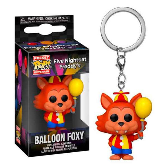 Five Nights at Freddy's - Balloon Foxy Pocket Pop! Keychain