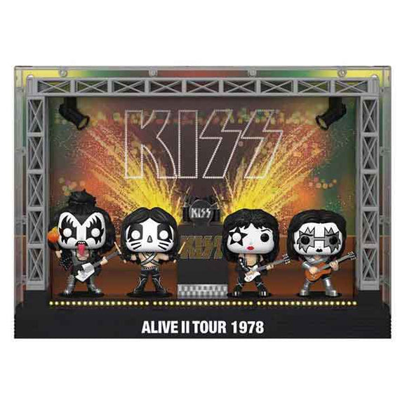 KISS - Alive II 1978 Tour Pop! Moment Deluxe Vinyl Figure Set