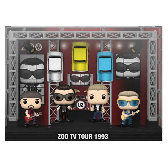 U2 - Zoo TV 1993 Tour Pop! Moment Deluxe Vinyl Figure Set