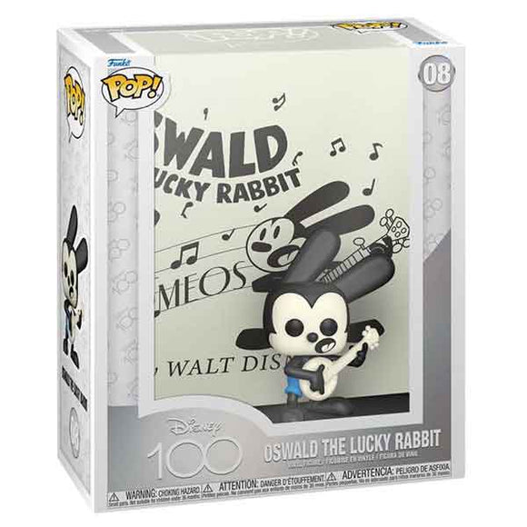 Disney 100th - Oswald the Lucky Rabbit Pop! Cover Deluxe Vinyl Figure Set