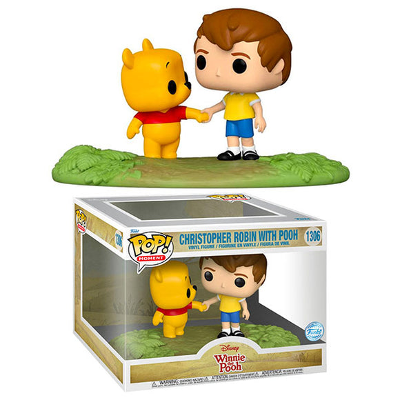 Winnie the Pooh - Christopher with Pooh Pop! Moment Vinyl Figure Set